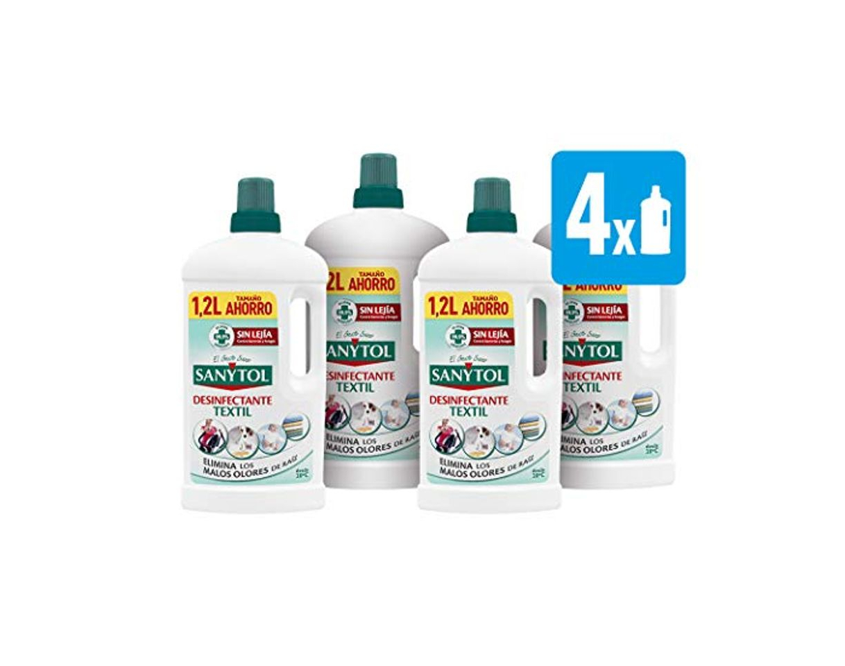 Products Sanytol - Desinfectante para Ropa sin Lejía - [Pack de 4 x1200ml]-