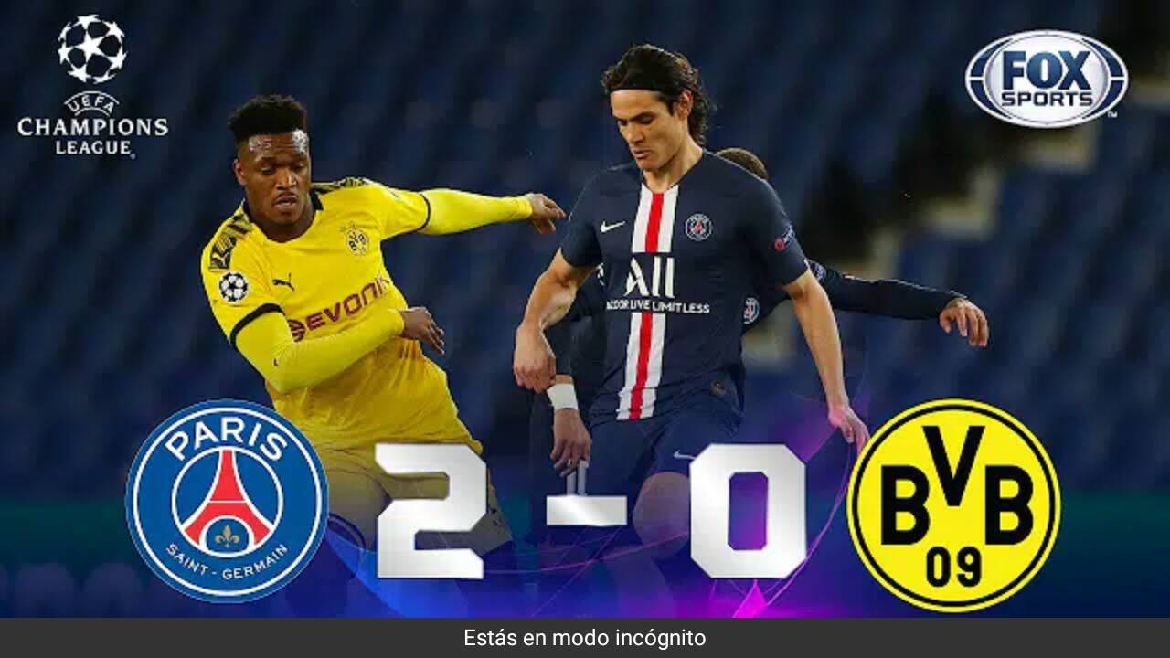 Moda PSG vs BORUSSIA DORMUNT octavos de final champions league