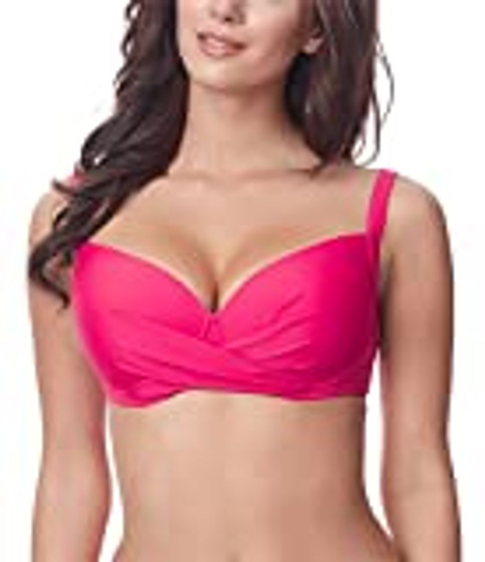 Social Merry Style Sujetador Parte de Arriba Bikini Top Traje de Baño Mujer