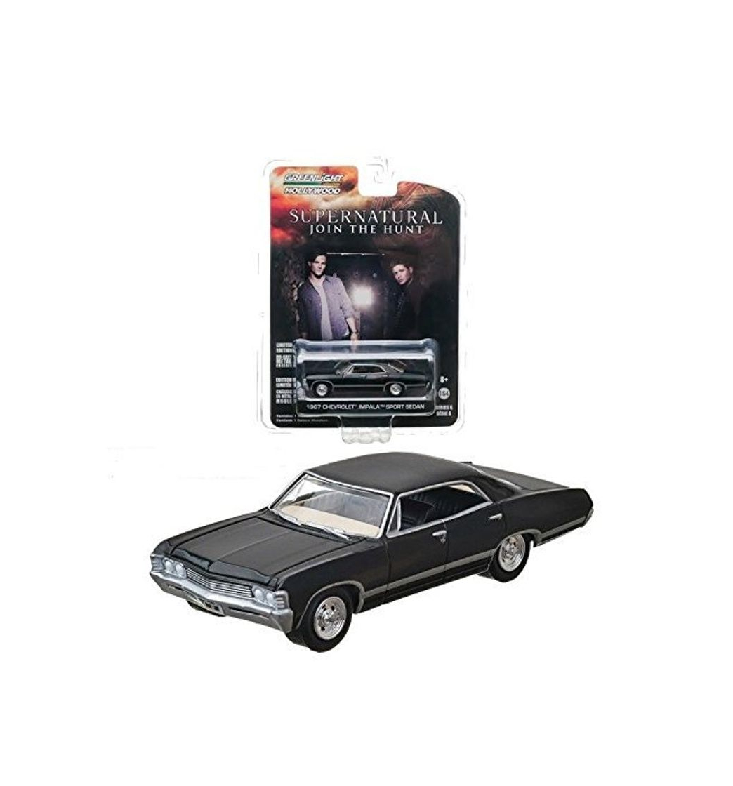 Product Chevrolet Impala deportes Sedan, negro, ''Supernatural'' , 1967, Modelo de Auto, modello