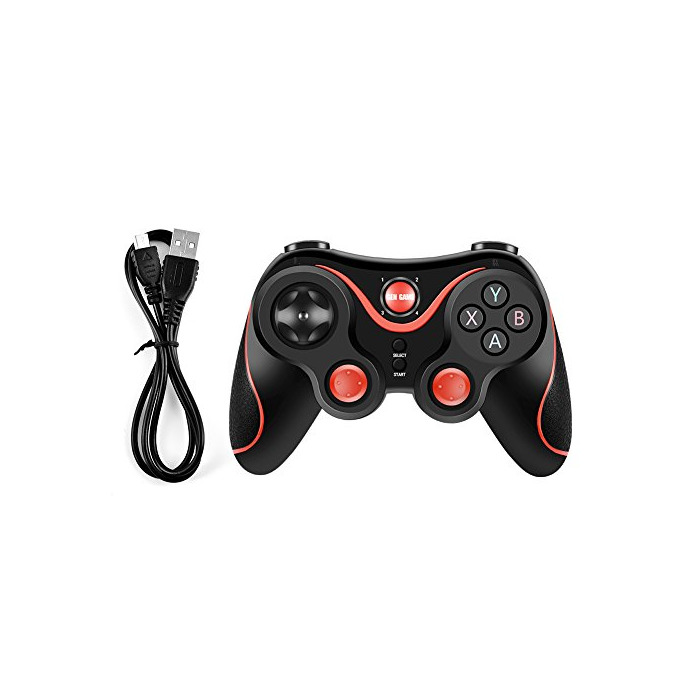 Electronics Vbestlife T3- Controlador de Juego Inalámbrico Bluetooth Gamepad Joystick para iOS Android