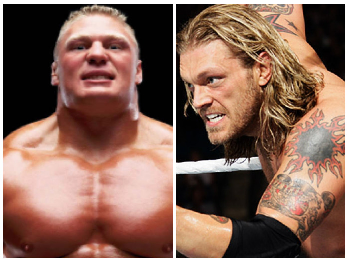 Fashion EDGE VS BROCK LESNAR