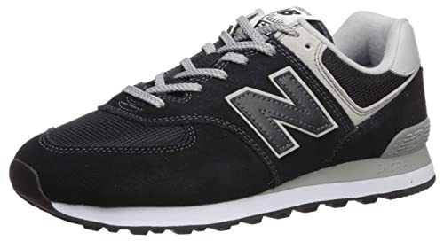 Social New Balance 574 Core Zapatillas Hombre, Negro