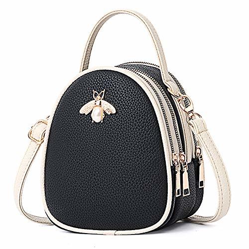 Social YYwangpu Women's Clutch Black Black 22.5 * 8 * 15cm