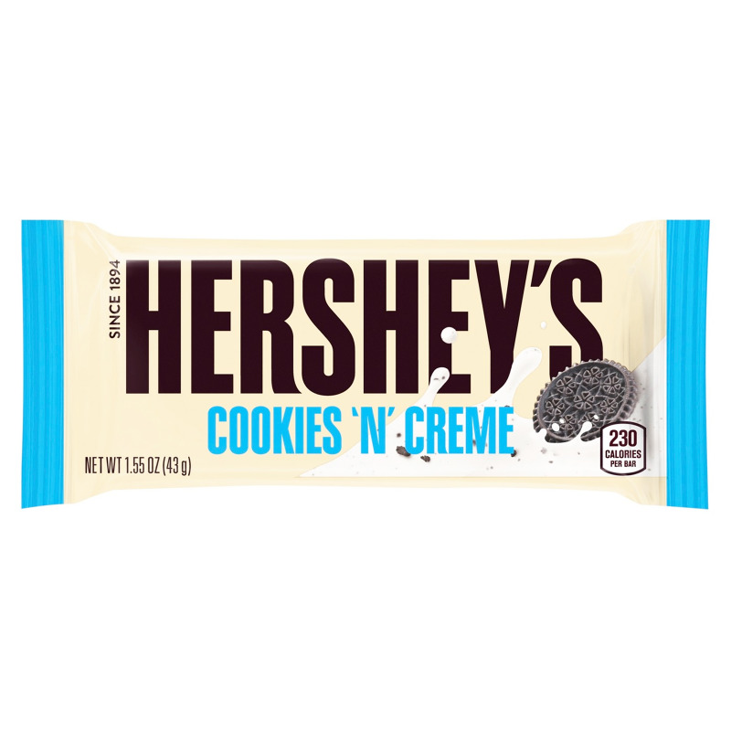 Fashion Hersheys cookie and cream 