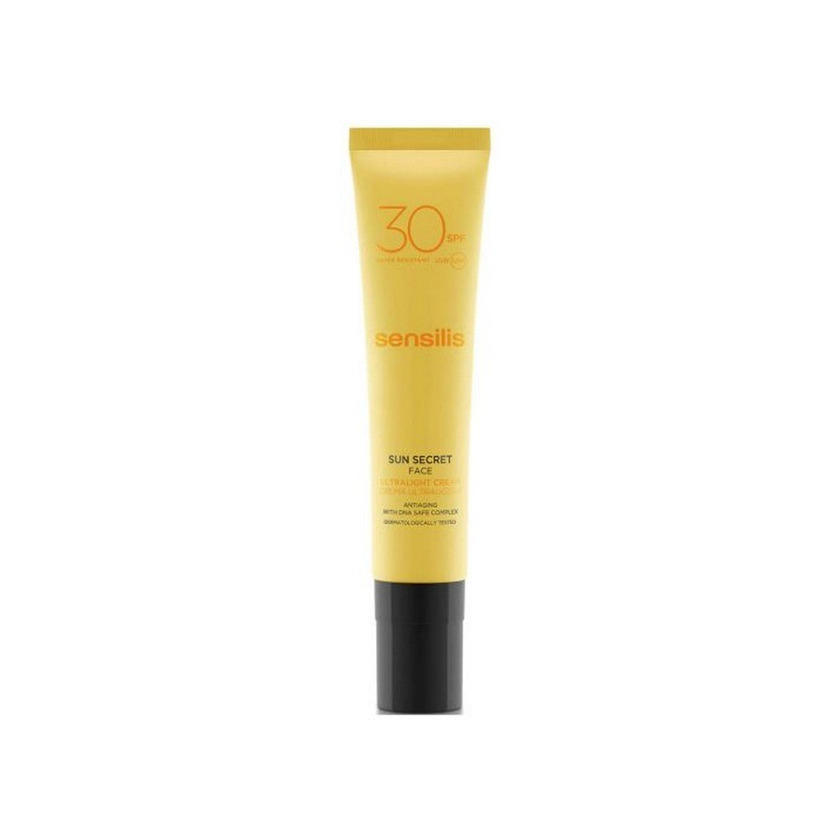 Product Sun Secret creme solar rosto antienvelhecimento 30+ Sensilis