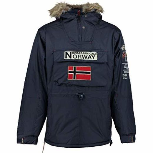 Geographical Norway Parka Hombre Boomerang Azul Marino S