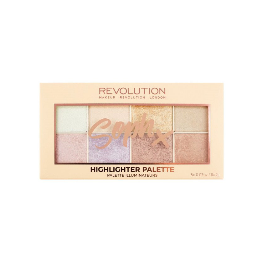 Productos Makeup Revolution-Paleta de iluminadores