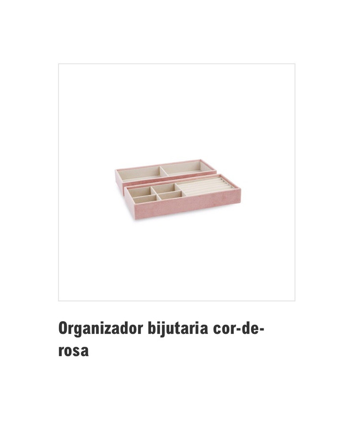 Producto Organizador de bijuteria cor de rosa 