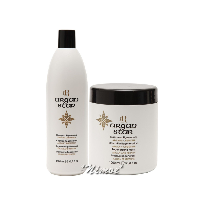 Belleza Racioppi Champu Regenerador Argan Y Queratina Star 350Ml 350 ml