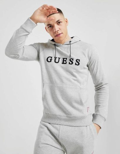 Guess Camisola com capuz Embroidered Logo Overhead