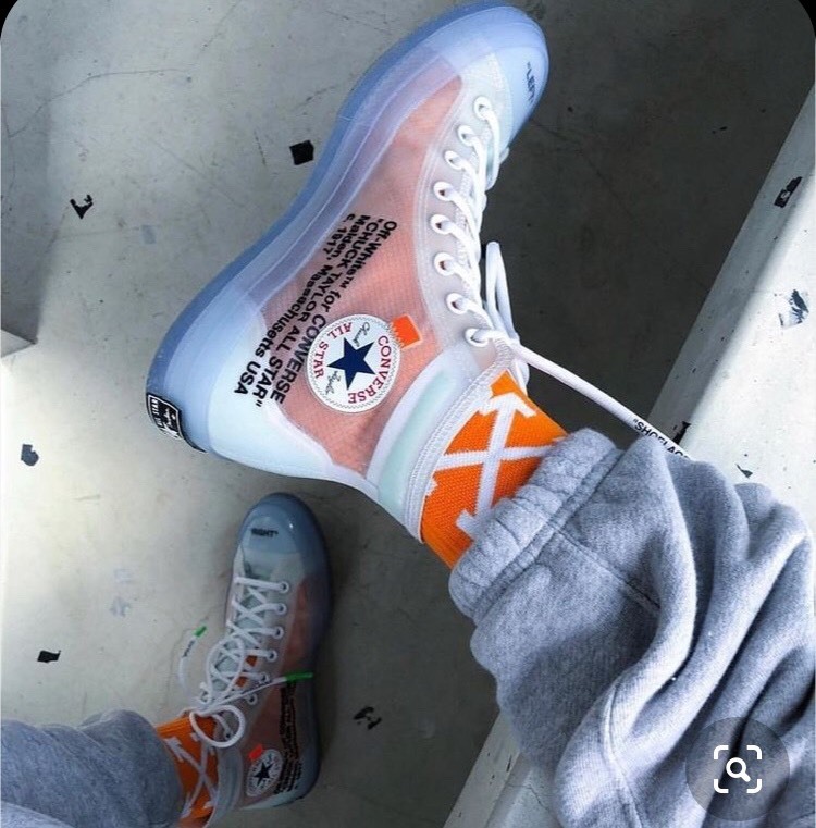 Moda Converse OFF WHITE