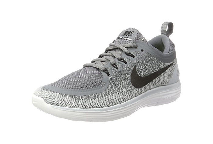 Social Nike Free Run Distance 2 - Zapatillas de Entrenamiento Mujer, Gris