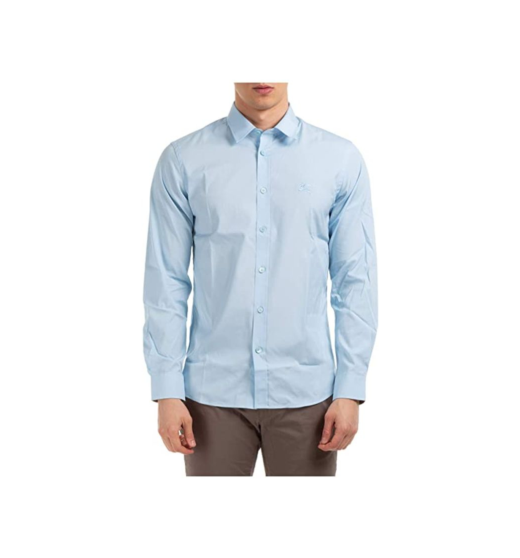 Moda BURBERRY Hombre Camisa Pale Blue XXL