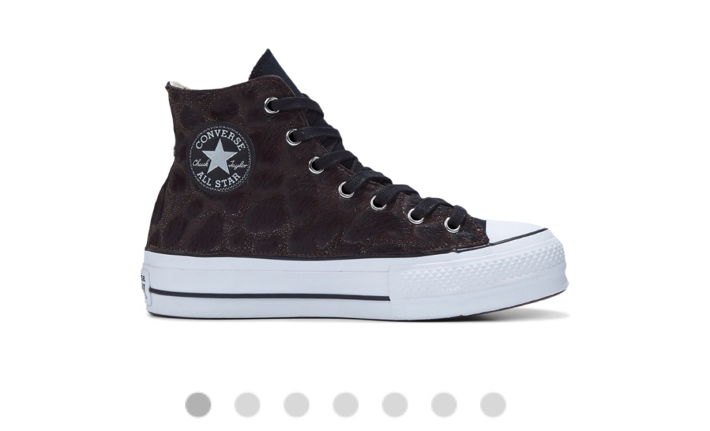 Fashion Women's Metallic Fur Chuck Taylor All Star 