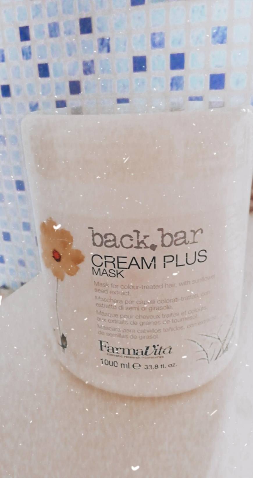 Product Farmavita back bar cream plus máscara