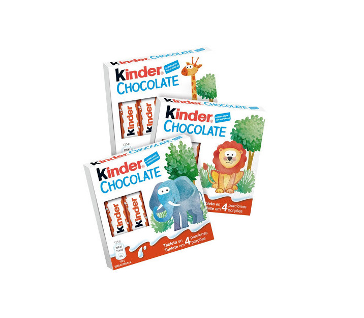 Productos Kinder chocolate