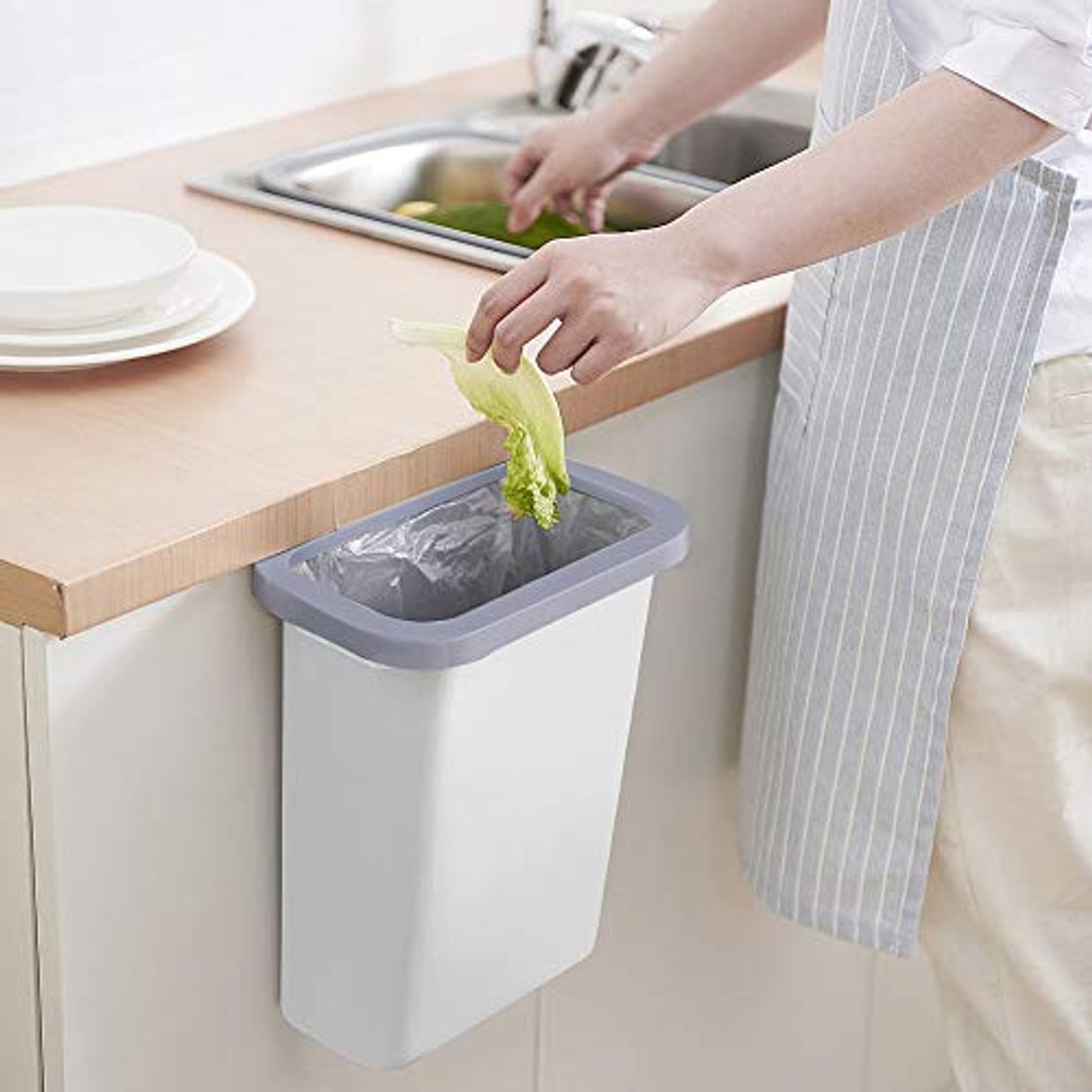 Social TTMOW Cubos de Basura Colgando para la Cocina, Coche, Oficina, Baño, Dormitorio