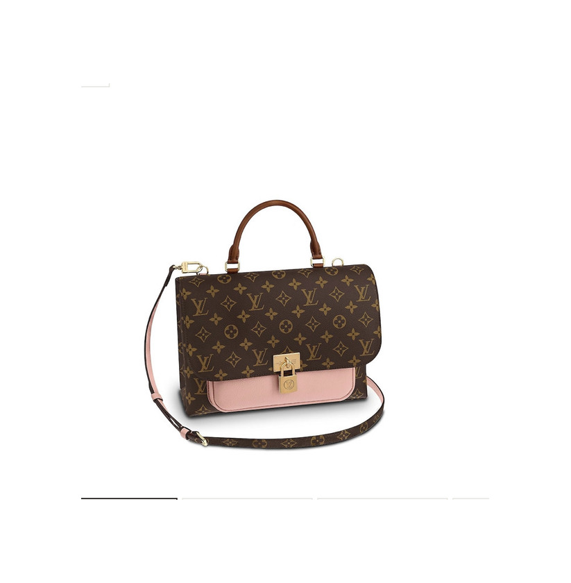 Bolsa Feminina Marignan em Monogram e couro