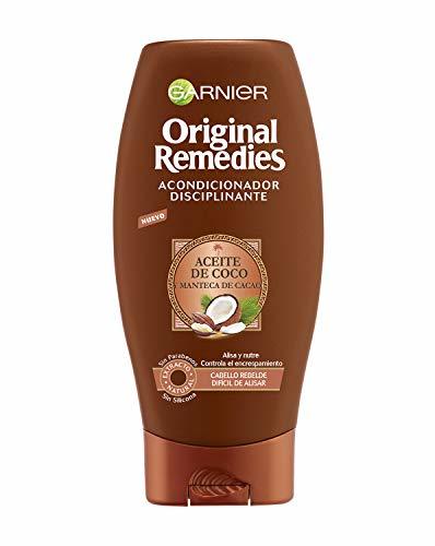 Belleza Garnier Original Remedies Aceite de coco y Manteca de Cacao Acondicionador de