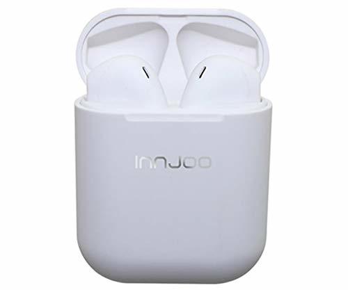 Electronic InnJoo GO V2 Blanco Auriculares INALÁMBRICOS Bluetooth con Estuche BATERÍA