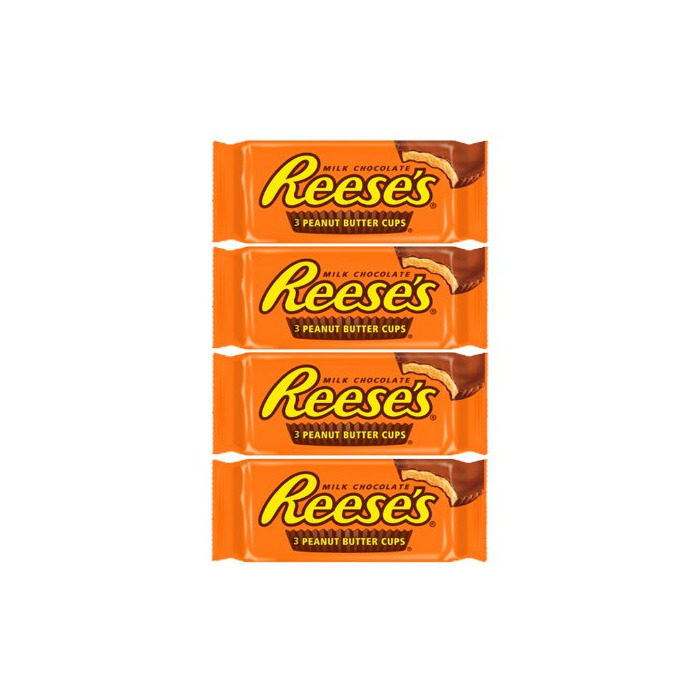 Producto (4x51g) Hershey's Reese's 3 peanut butter cup al La mantequilla de maní