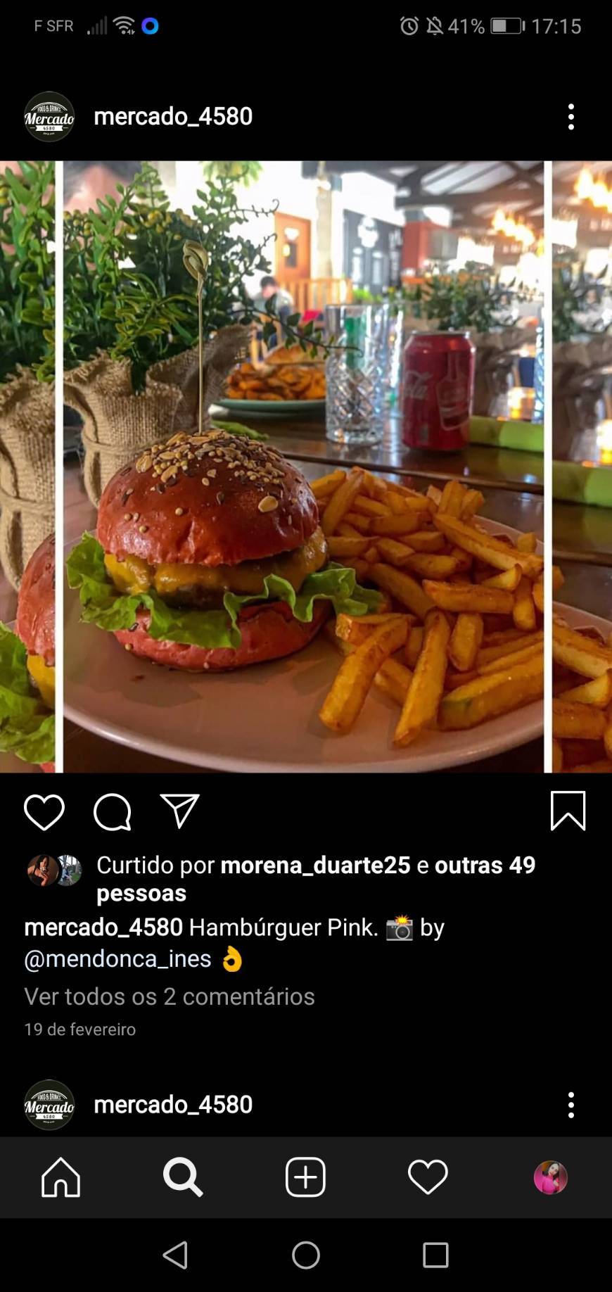 Fashion Hamburger pink! 