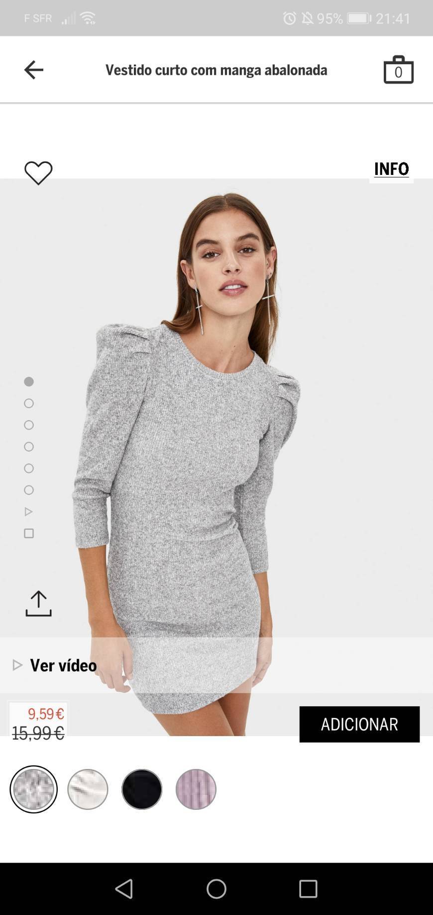 Fashion Vestido brilhante e lindíssimo 🛍️ recomendo. 