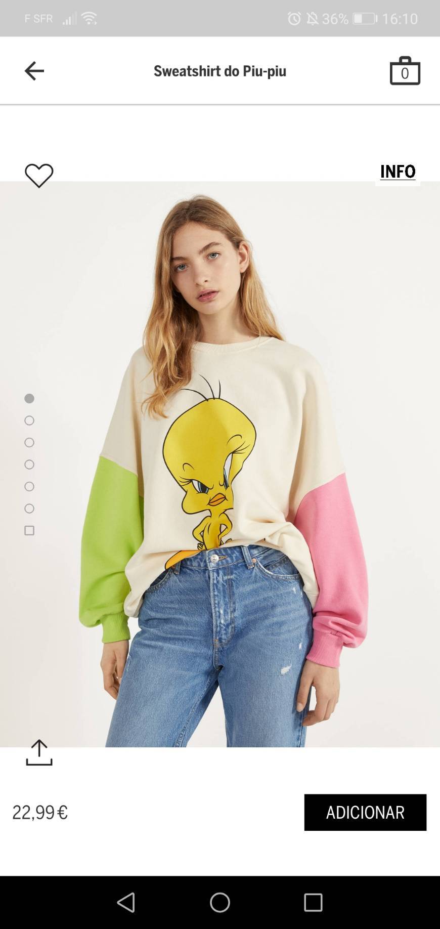 Producto Sweatshirt do piu- piu 🤩