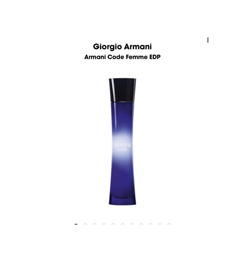 Product Giorgio Armani
Armani Code Femme EDP