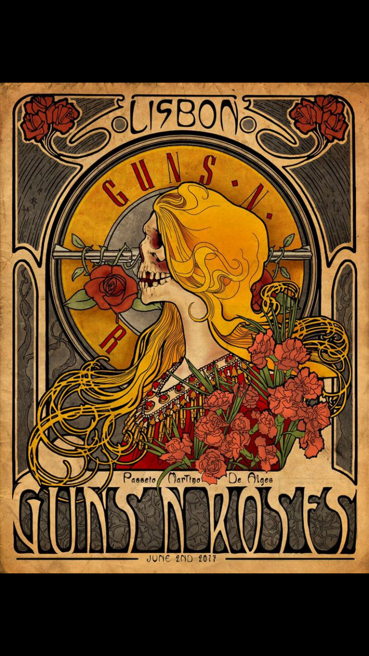 Fashion Guns N' Roses Lisbon