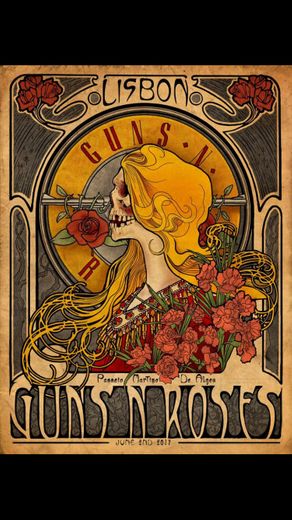 Guns N' Roses Lisbon