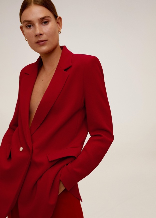 Social Blazer vermelho