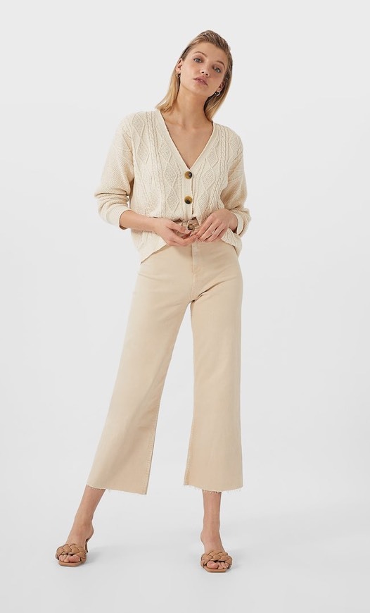 Social Casaco de malha trançado