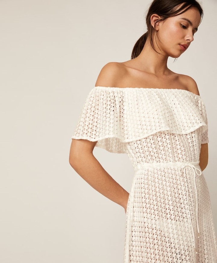 Social Vestido em crochê 