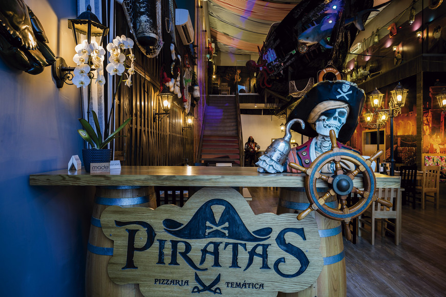 Restaurantes Porto dos Piratas Pizzaria Temática