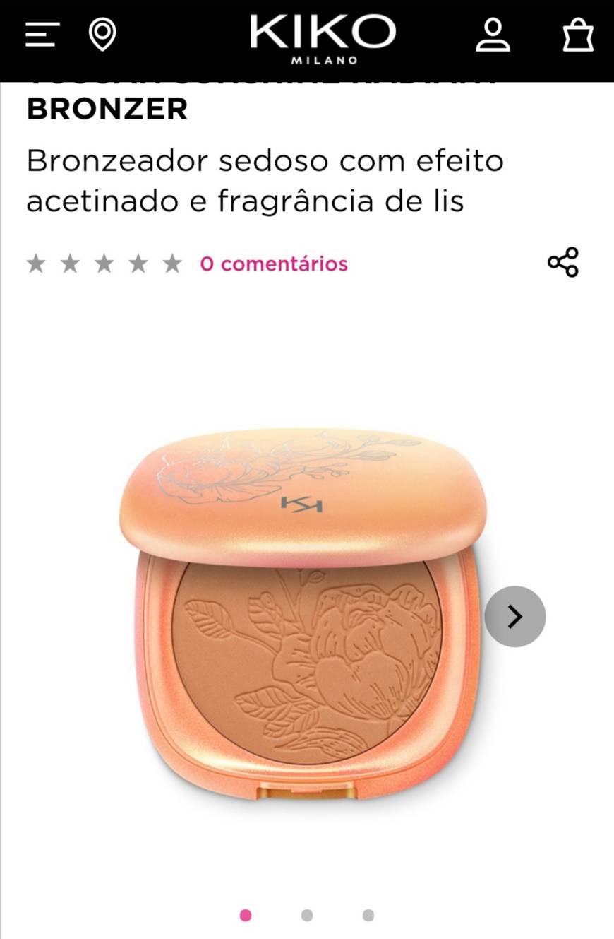 Productos Bronzer kiko