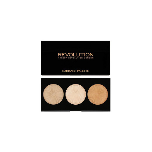 Makeup Revolution Highlighting Powder Palette Radiance Paleta rozświetlaczy do twarzy 15g