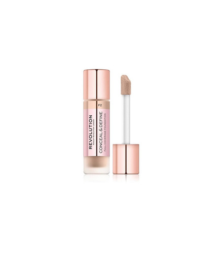 Makeup Revolution Conceal & Define Concealer C7 Korektor w plynie 3