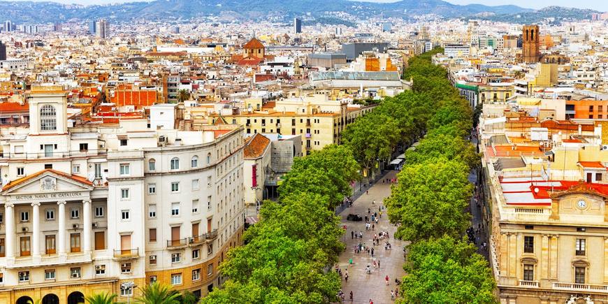 Lugar Ramblas Barcelona