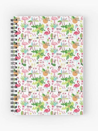 Flamingo Spiral Notebook

