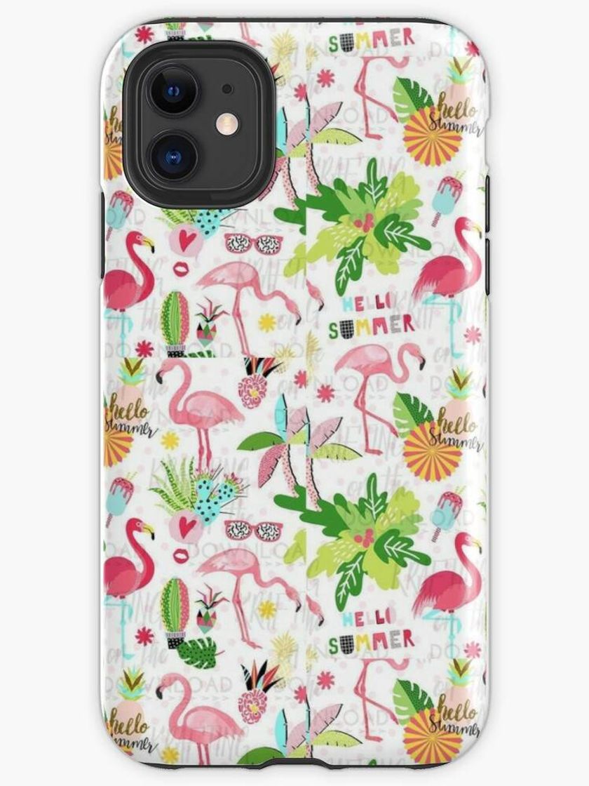 Moda Flamingo iPhone Case & Cover