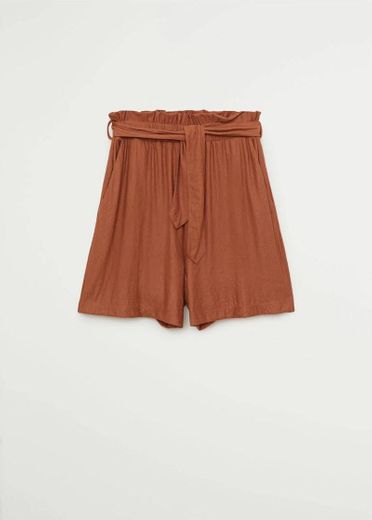 Shorts cintura elástica