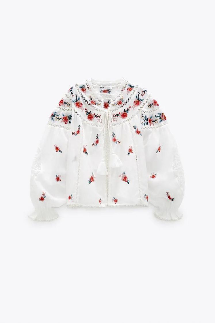 Social CAMISA COM BORDADOS 