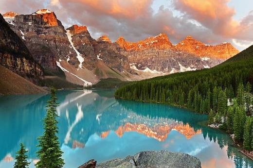 Lago Moraine- Canadá

