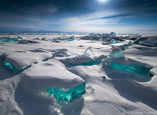 Turquoise Ice (Gelo Turquesa), Lago Baikal, Rússia
