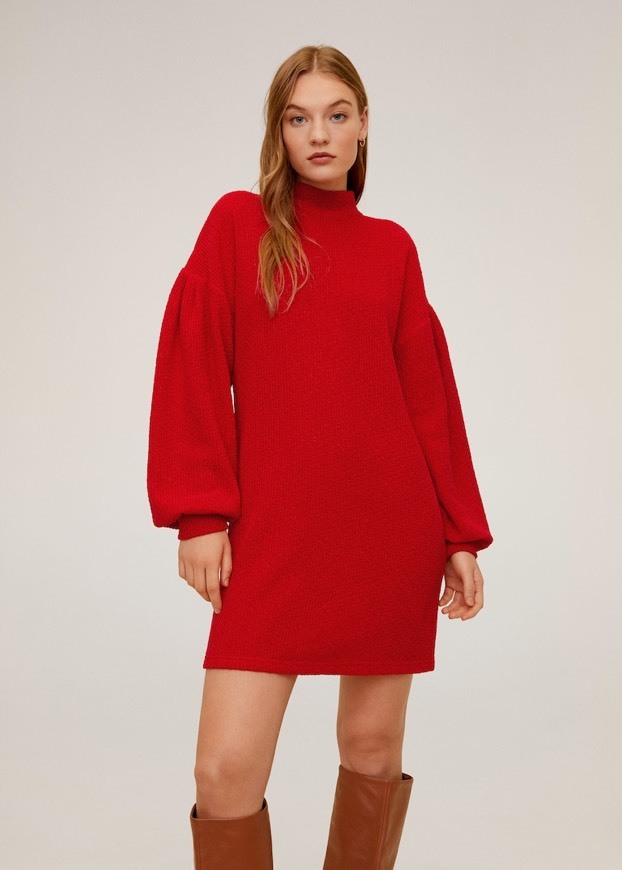 Fashion Vestido vermelho 