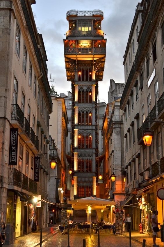 Lugar Elevador de Santa Justa