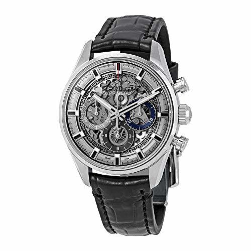 Fashion Zenith Chronomaster El Primero 03.2153.400/78.C813 Reloj automático de Piel para Hombre