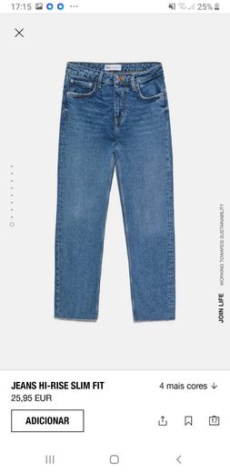 Jeans hi-rise slim fit